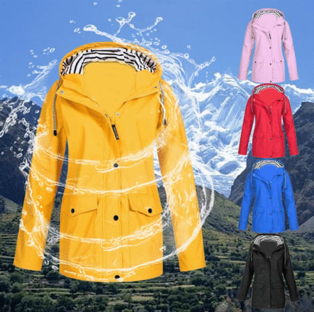 🏞️HOT SALE 49% OFF 💦Women Waterproof And Windproof Jacket