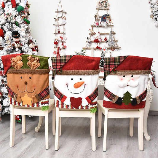 🔥Christmas Sale - 50% OFF🎅 Christmas Themed Chair Cover