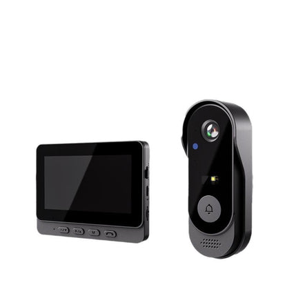 🔥2026 Bestseller🔥Wireless doorbell camera: 1080P, 170° angle, 4.3-inch screen, IPX65 outdoor waterproof rating, night vision