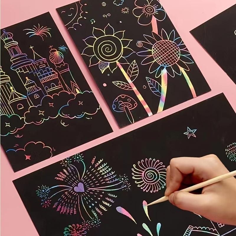 🔥Christmas Big Sale🌈✍️Rainbow Magic Scratch Paper