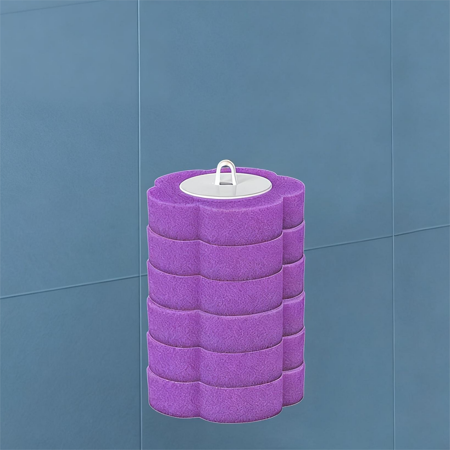 🔥NEW YEAR SALE £10.99!!⚡50K+ SOLD!🚽💦Disposable Replacement Wall-Mounted Innovative Toilet Brush Set✨