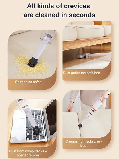 🔥Limited Time Offer 49% OFF🔥Multifunctional Suction Blowing 3-in-one  Portable Cordless Handheld Vacuum Cleaner