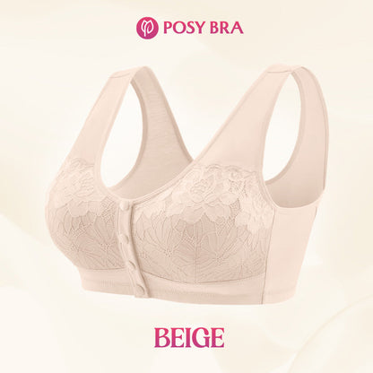 Comfortable Wireless Shaping Front-Fasten Bra