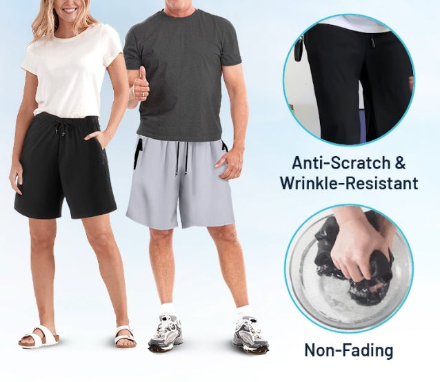 Next-Day Delivery - Hot Sale🔥Unisex Ice Silk Quick Drying Stretch Shorts