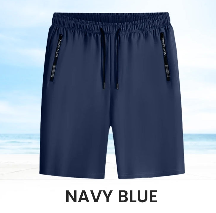 Next-Day Delivery - Hot Sale🔥Unisex Ice Silk Quick Drying Stretch Shorts