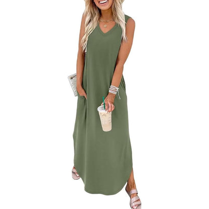 💖💖LAST DAY SPECIAL PRICE: ￡18.99!!💖Summer Dresses Maxi Dress Vacation Beach Sundresses with Pockets