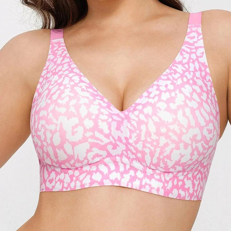 💗LAST DAY PROMOTION - 50%OFF💗Stylish Leopard Pattern Breathable Everyday Bra