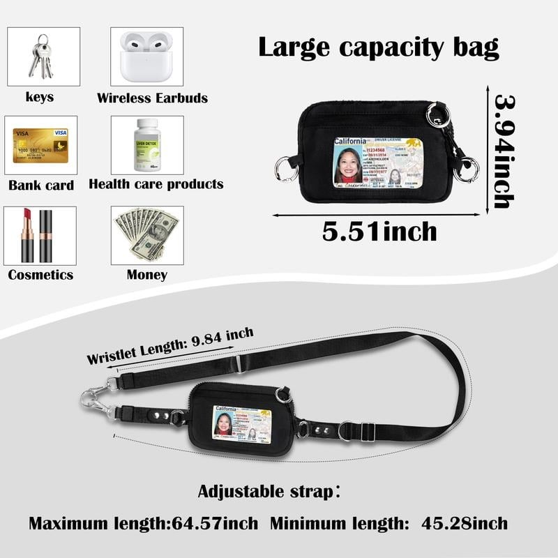 🌸LAST DAY SPECIAL PRICE!!🌸Adjustable Crossbody Phone Wallet Lanyard with Safety Breakaway Clasp