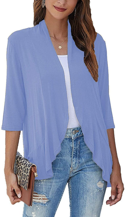 🔥Last Day 50% Off✨Women's Casual Lightweight Open Front