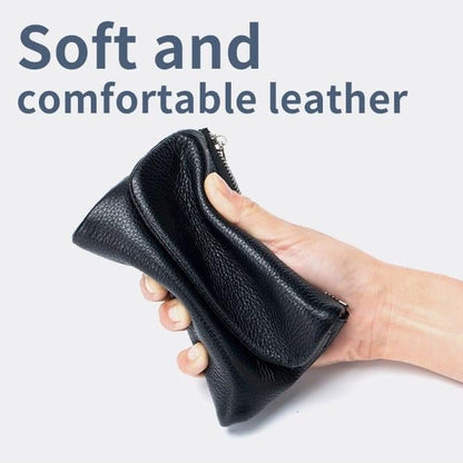 🎁🔥Last day sale 49% OFF🔥✨⏰Unisex Pebble Leather Wallet🔥