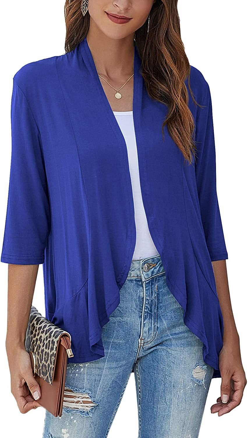 🔥Last Day 50% Off✨Women's Casual Lightweight Open Front