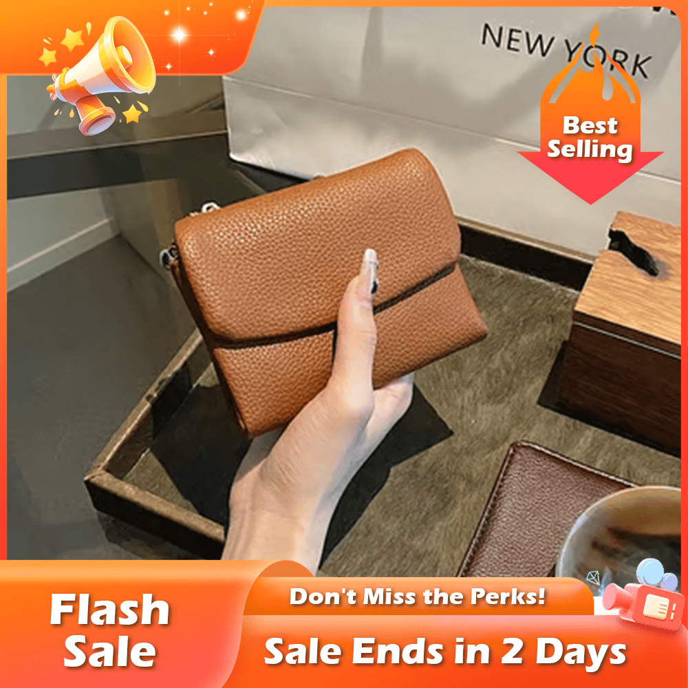 🎁🔥Last day sale 49% OFF🔥✨⏰Unisex Pebble Leather Wallet🔥