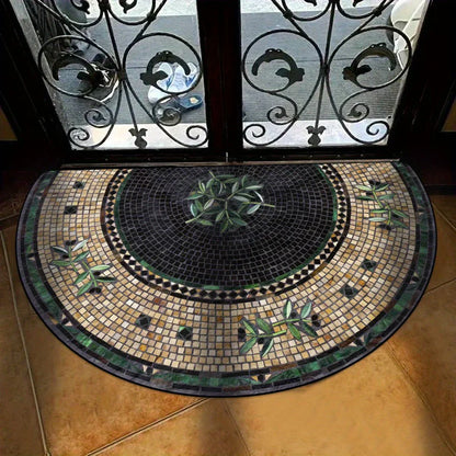 💖Spring Hot Sale 50% OFF💖Boho Style Semicircular Door Mat - Non Slip Soft Floor Carpet