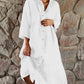 Women's Loose Cotton Shirt Dress