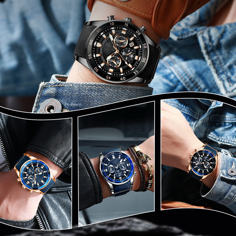 ⏳ LIMITED TIME OFFER⚡️!💎Men's High-End Business Multifunction Quartz Watch