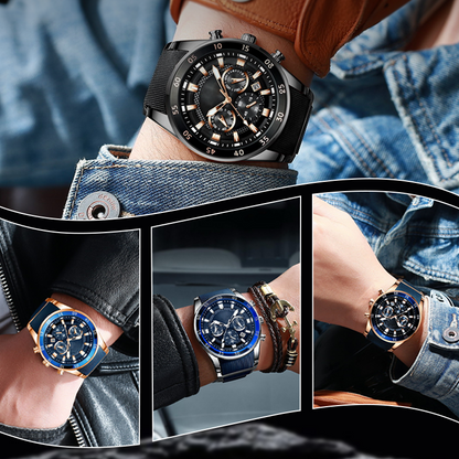 ⏳ LIMITED TIME OFFER⚡️!💎Men's High-End Business Multifunction Quartz Watch
