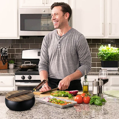 ⏰ Now only 49% off!⌛Uncoated Thick Iron Pot