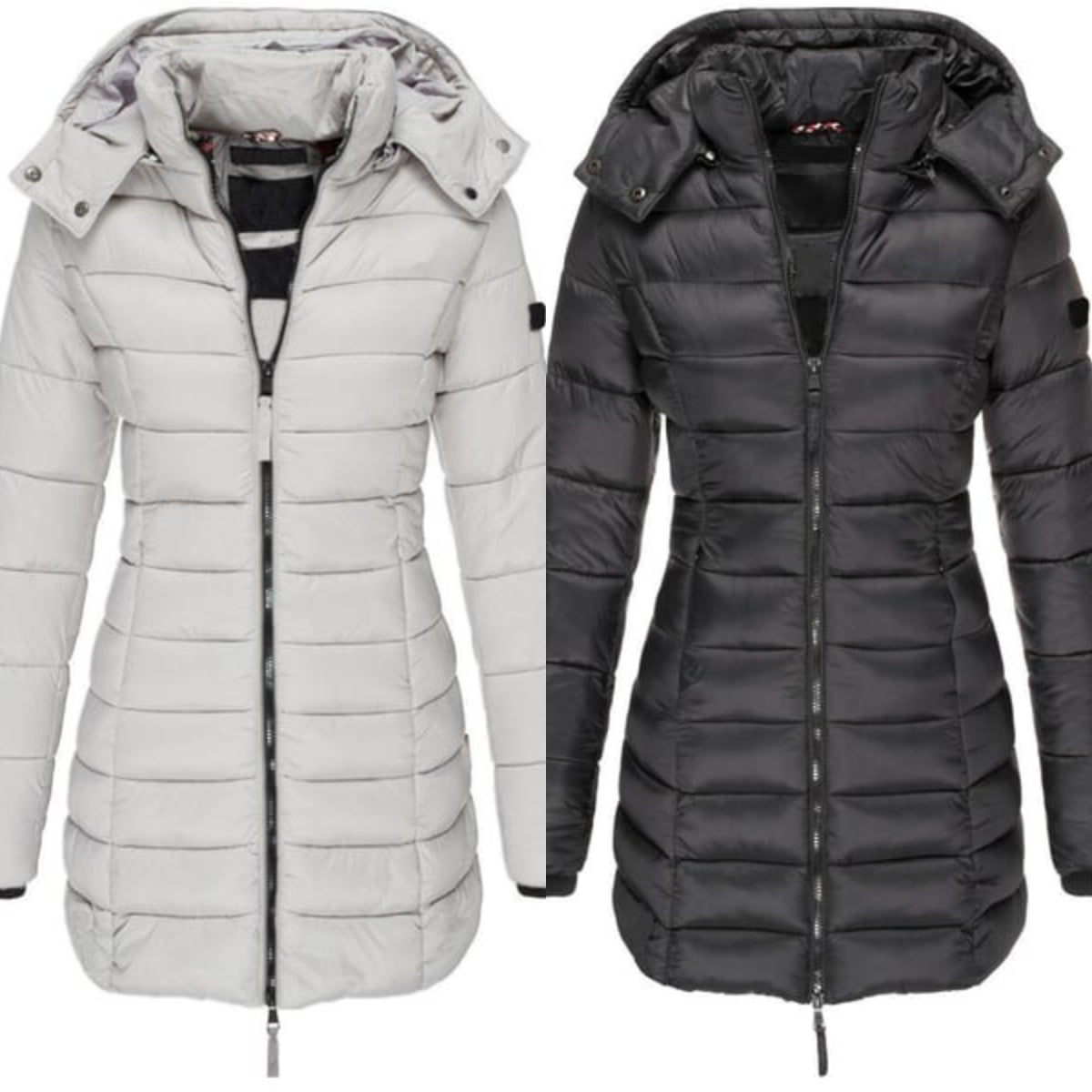 ❄️Early Winter Discount-49% OFF❄️Winter women's mid-length padded jacket warm hooded jacket