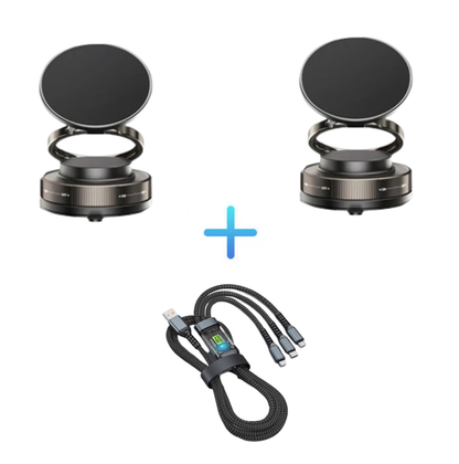 🔥Limited Sale 60%OFF🔄360° Adjustable Vacuum Magnetic Phone Holder📱🚗