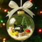 Holiday Sewing Snow Globe Ornament