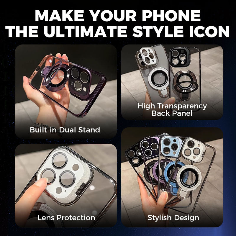 🔥 Double Stand Case Cover for iPhone