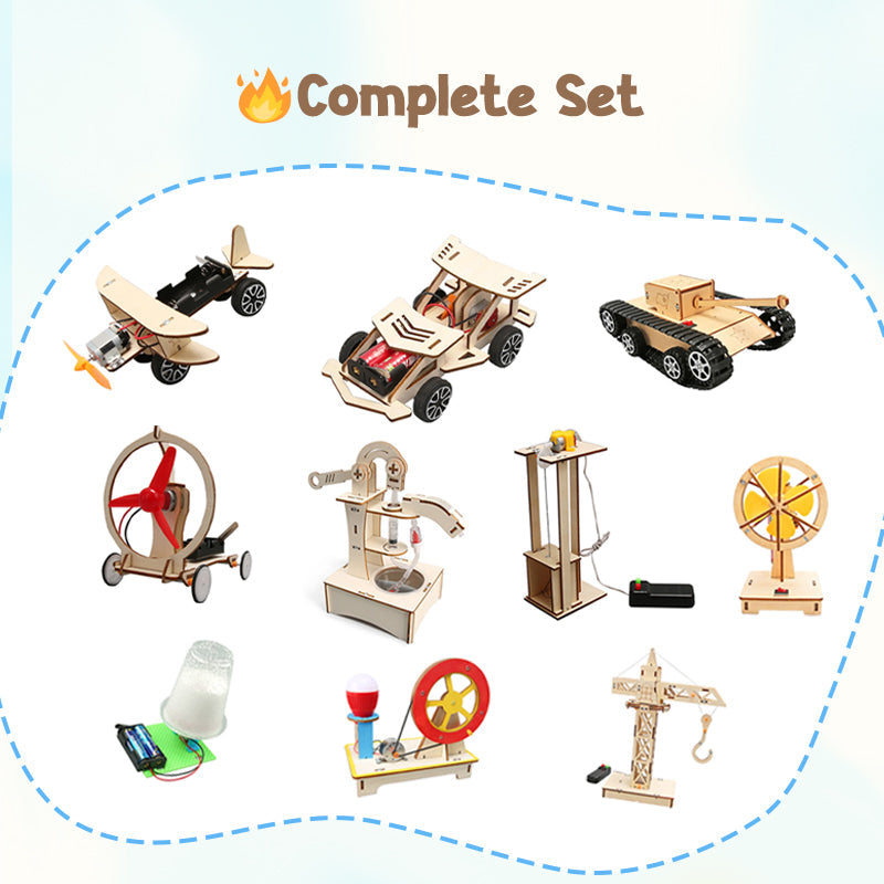 🔧 60% OFF NOW! 🧩 DIY Creative Handmade Tech Toys - Build & Learn with Electronic Components, Fun STEM Education for Kids 🚀📦