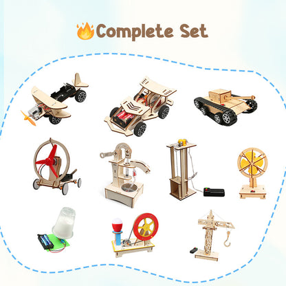 🔧 60% OFF NOW! 🧩 DIY Creative Handmade Tech Toys - Build & Learn with Electronic Components, Fun STEM Education for Kids 🚀📦