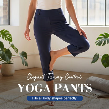 Elegant Tummy Control Yoga Pants