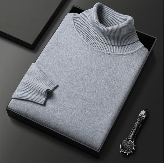 Men's Solid Color Premium Sweater