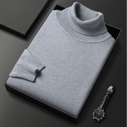Men's Solid Color Premium Sweater