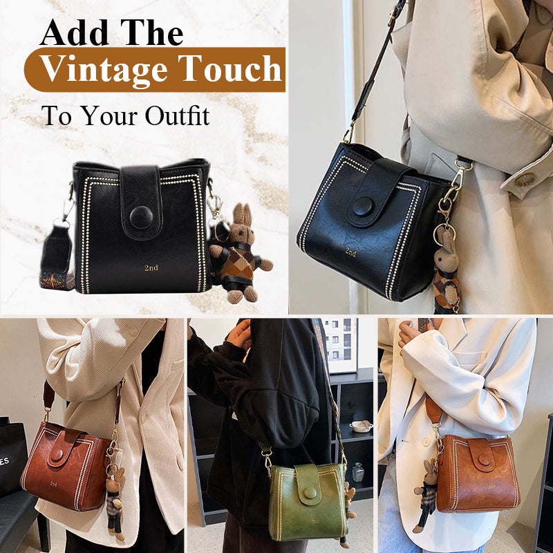 👜✨Vintage Fashion Bag with Adjustable Wider Shoulder Strap🔥