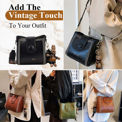 👜✨Vintage Fashion Bag with Adjustable Wider Shoulder Strap🔥