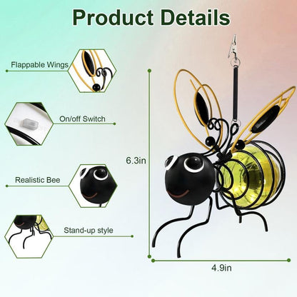 🐝Free Shipping & 50% OFF🐝Outdoor Hanging Solar Bee Light