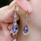 Elegant Crystal Drop Earrings