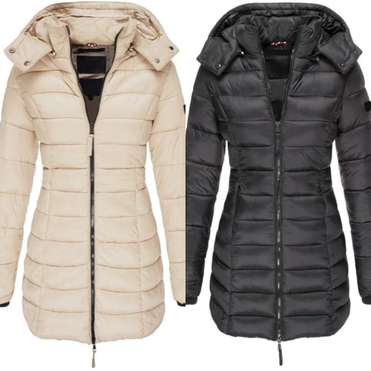 ❄️Early Winter Discount-49% OFF❄️Winter women's mid-length padded jacket warm hooded jacket