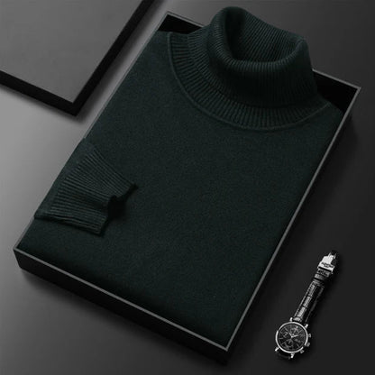 Men's Solid Color Premium Sweater