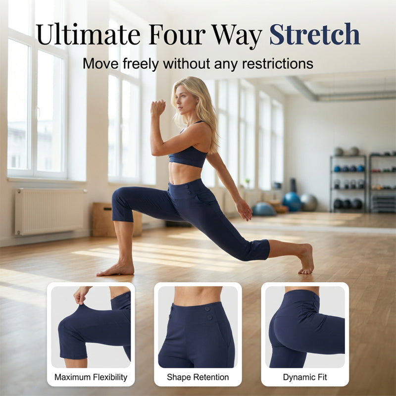 Elegant Tummy Control Yoga Pants