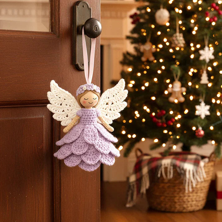 🧚Christmas Angel✨Last Day Sale 49% OFF🎁Crochet Your Own Angel – Complete Craft Kit