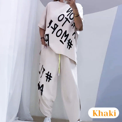 ⏳Time-limited Special⏰Casual T-Shirt Two Piece Set