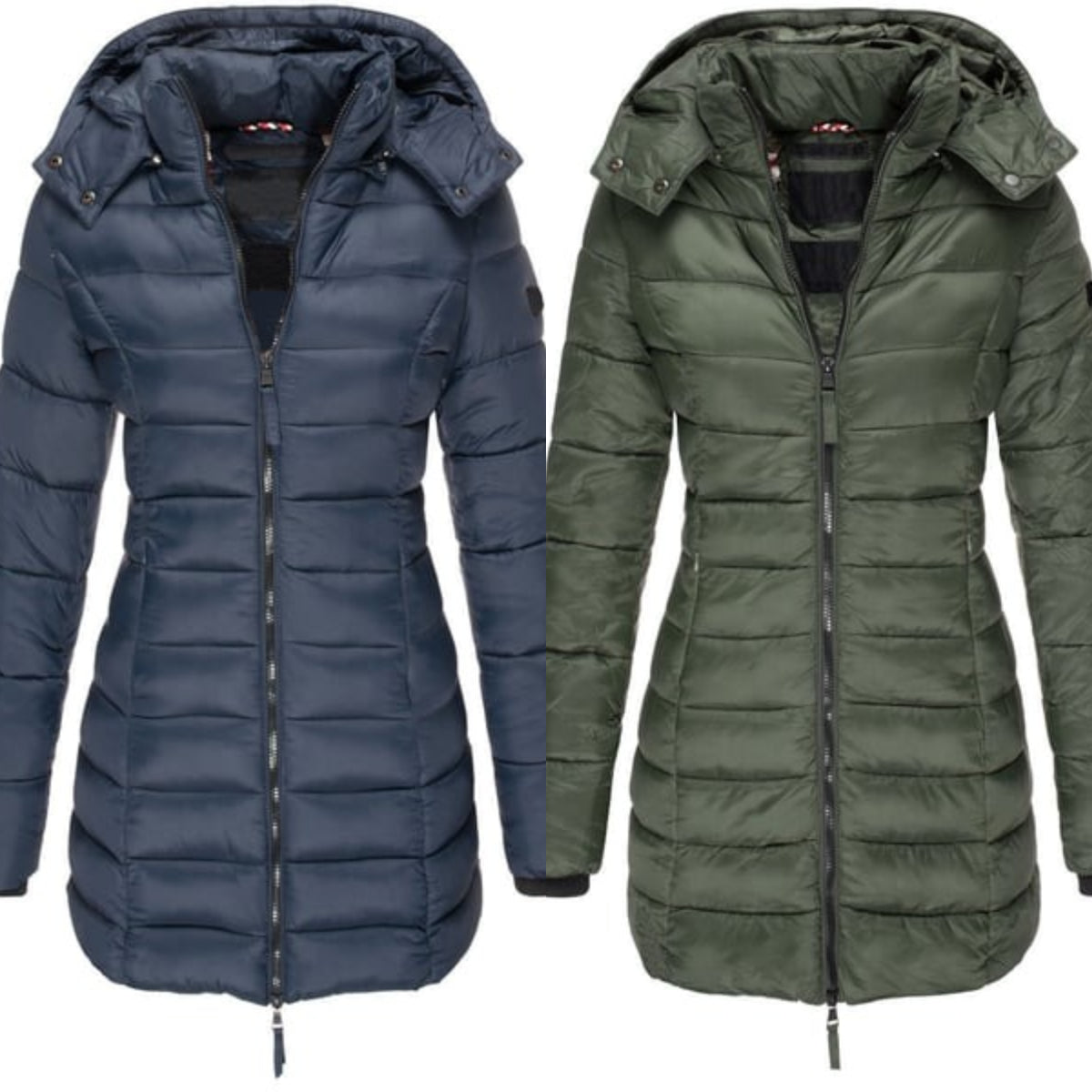 ❄️Early Winter Discount-49% OFF❄️Winter women's mid-length padded jacket warm hooded jacket