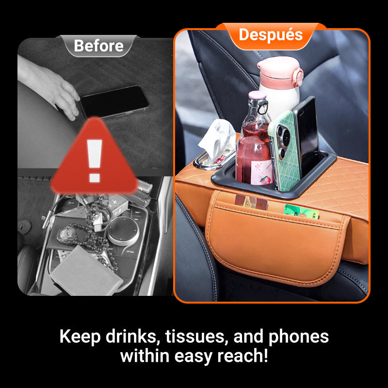 🎁Hot Sale🚗Multifunctional Car Armrest Cushion