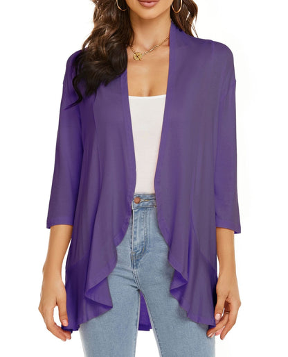 🔥Last Day 50% Off✨Women's Casual Lightweight Open Front