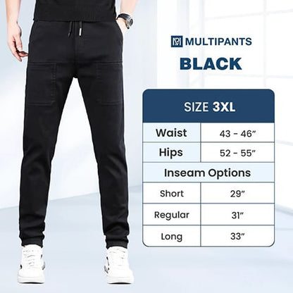 🔥Hot Sale 49%off  👖MultiPants – High Stretch Multi-pocket Durable Cargo Pants