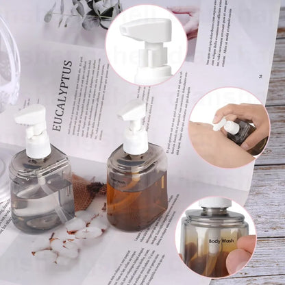 🔥Travel Smarter🔥Mini Shampoo Dispenser Portable Travel Bottle Set