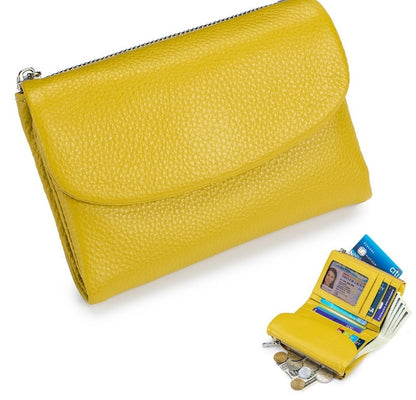 🎁🔥Last day sale 49% OFF🔥✨⏰Unisex Pebble Leather Wallet🔥