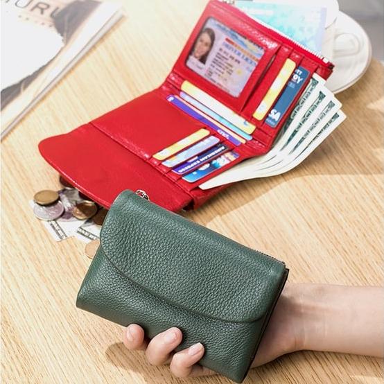 🎁🔥Last day sale 49% OFF🔥✨⏰Unisex Pebble Leather Wallet🔥