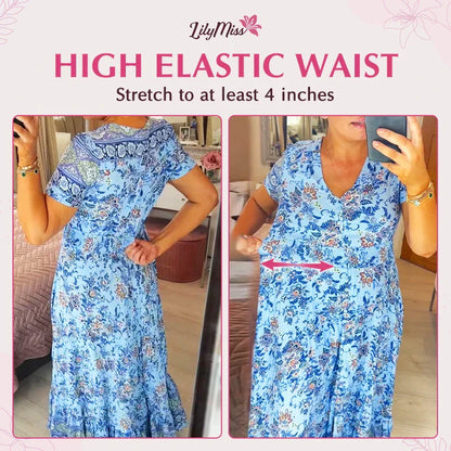 💃Hot Sale - 50% OFF🔥 Floral Print V-neck Dress