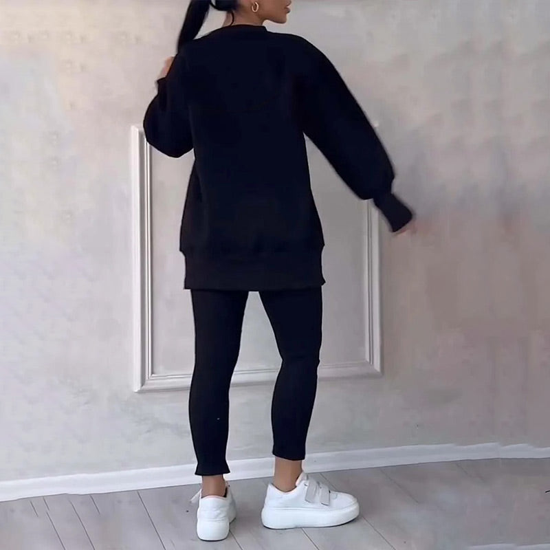 🌸New Arrival 50%OFF💖Women's Casual Sweatshirt Leggings Set