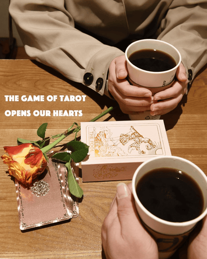 🔮40% OFF NOW! ✨ Witchy Cauldron Tarot Card Set – Rose Gold Accents, Complete Guide Book & Velvet Pouch 🎴📖