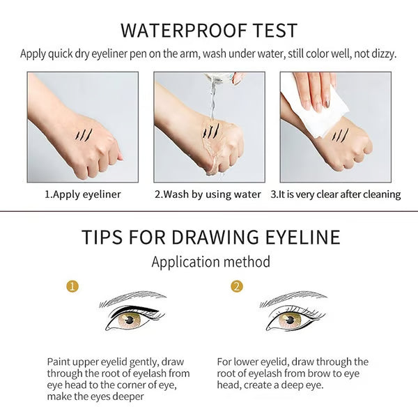 🎁Christmas Special Sale - 50% OFF💜50K+ SOLD!✨14-Pack Eyeliner Pencil Waterproof Colored Gel Liners with Metallic & Shimmer Finishes Smudge-Proof✨